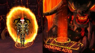 Ancients Reborn  NEW UPDATE DEMONIC ALTER DEMONITE ORE AND MORE [upl. by Ragnar]