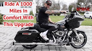 Best Seat Upgrade For Your New 2024 Harley Davidson Touring Motorcycle harleydavidson cyclefanatix [upl. by Perpetua277]