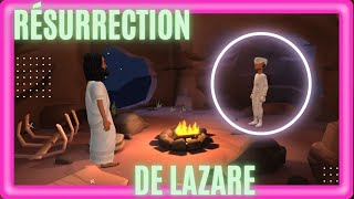 💥 LA RÉSURRECTION DE LAZARE  ANIMATION CHRETIENNEDÉSSIN ANIMÉ [upl. by Arlie]