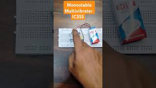 Monostable Multivibrater IC 555 elecrical amplifier experiment elecronics gateelectrical [upl. by Acacia]