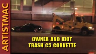 Owner and IDOT Trash C5 Corvette 200am 31811 [upl. by Grados]