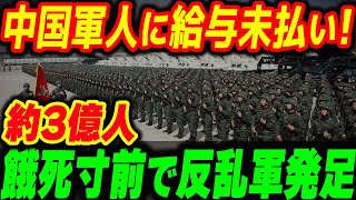 中国が軍人に給与払えず餓死寸前！公務員ならず軍人までも【その他１本】 [upl. by Ettevy]