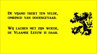 De Vlaamse Leeuw  Volkslied van Vlaanderen [upl. by Ainesell909]