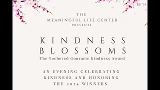 Kindness Blossoms 4th Annual Yocheved Gourarie Kindness Award Ceremony [upl. by Adaminah]