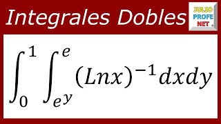 INTEGRAL DOBLE CON CAMBIO EN ORDEN DE INTEGRACIÓN  Ejercicio 4 [upl. by Anilatsyrc938]