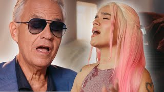 ANDREA BOCELLI amp KAROL G  VIVO POR ELLA OFFICIAL VIDEO  Jet 41 [upl. by Rossuck]