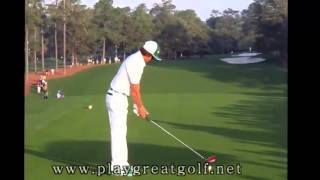 Rickie Fowler Driver Swing 2013  Masters [upl. by Trude]