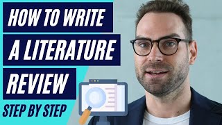 Literature Review  Step by Step Guide For Graduate Students  Prof David Stuckler [upl. by Newby236]