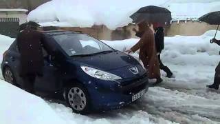 ouled attia neige hiver 2012 [upl. by Ileane]