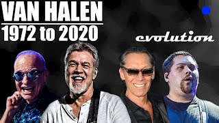 The EVOLUTION of VAN HALEN 1972 to present [upl. by Grier]