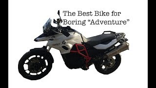 The Best Bike for Boring quotAdventurequot  BMW F700 GS Rallye Motorcycle Bike  Motovlog Review [upl. by Yeltsew397]