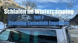 Schlafen im Wintercamping  Ausgabe 2024  Calicap und Caliheat im Bulli  Bärner Bulli [upl. by Yerag]