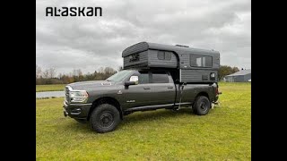 Alaskan Campers Rugged Gray ExteriorKlondike Interior Walk Through [upl. by Ebba]