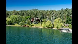 Glacier Park Lodge Inspired Estate in Lakeside Montana [upl. by Tnomed]