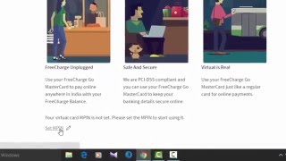 How to Create FreeCharge Virtual Credit Card Go MasterCard [upl. by Nelac]