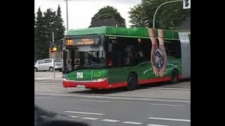 BOGESTRA  der erste Hybridbus in Eickel  Linie 390 [upl. by Nahtnamas]