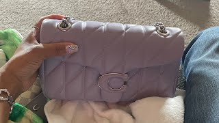 💜WIMB COACH QUILTED TABBY 26💜 [upl. by Lilllie]