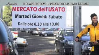 Il quartiere dove il ‘mercato del rubato’ è legale [upl. by Lamahj461]