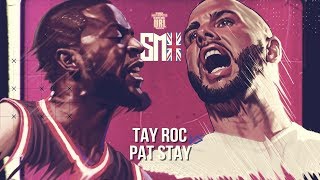 TAY ROC VS PAT STAY SMACK RAP BATTLE  URLTV [upl. by Acysej]