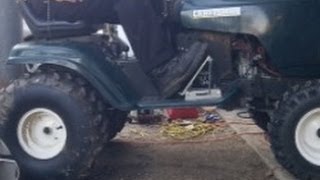 Pro Grade Gas Pedal for Mud Mower [upl. by Kironde341]