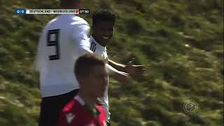 Karim Adeyemi vs Belarus U17 Euro qualifying 20032019 [upl. by Azial]