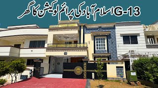 10 Marla House For Sale in G13 Islamabad [upl. by Eyoj]