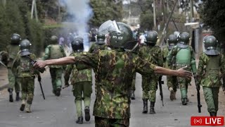 Maandamano Kitale town protest live streem [upl. by Mikaela]