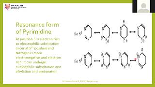 Heterocyclic Chemistry thiazole Imidazole Pyridine Pyrimidine and Purine By Dr Hareesh Kumar P [upl. by Fulmer]