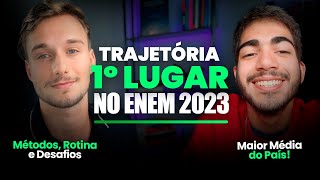 1º LUGAR GERAL do ENEM 2023 Entrevista Completa Maior Média do ENEM [upl. by Menides730]