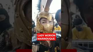 lady morion  moriones marinduque marinduqueño moriones festival philippines [upl. by Darryn349]