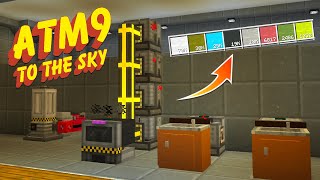 FISSILE FUEL Automation With AE2  ATM9 To The Sky Ep19 [upl. by Anauqcaj]