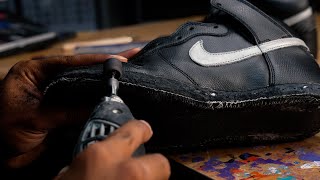 Sneaker Restoration Limited Edition Nike Dunks [upl. by Herring]