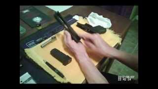 Glock 26 Gen 4 sub compact Takedown and Cleaning Review wmv [upl. by Leirad]