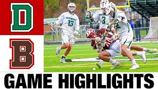 Dartmouth vs Brown Lacrosse Highlights QUARTERFINAL  2023 College Lacrosse  NCAA Lacrosse [upl. by Inajna]