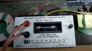 MAGNEPLANAR MGll Speaker [upl. by Sarkaria]