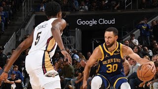 New Orleans Pelicans vs Golden State Warriors  Full Game Highlights  April 12 202324 NBA Season [upl. by Htinnek929]