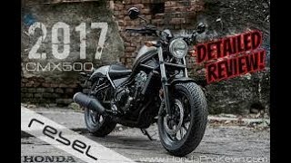 honda rebel 500 first overlook 2017 upcoming bikes in nepal [upl. by Arikat864]