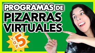 PROGRAMAS de PIZARRAS VIRTUALES para TUTORIAS ONLINE [upl. by Clyte]