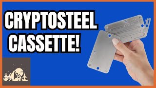 Cryptosteel Cassette  Safe Seed Phrase Storage  Full Overview [upl. by Truscott]