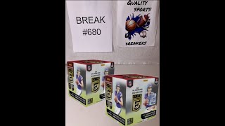 BREAK 680 2 2024 Panini Doruss Elite Football FOTL Hobby WE HIT 10 AUTOS IN 2 BOXES [upl. by Calesta]