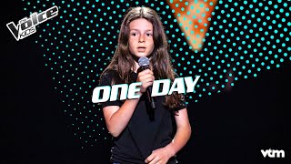 Olivia  One Day  Blind Auditions  The Voice Kids  VTM [upl. by Attela]