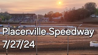 Carnett Clash at Placerville Speedway [upl. by Anurb]