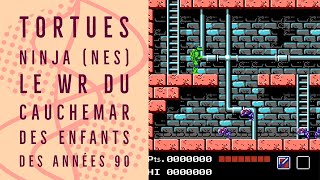 Tortues Ninja sur NES  SPEEDRUN commenté [upl. by Plafker]