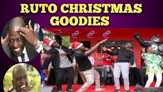 WILLIAM RUTO MERRY CHRISTMAS  NEW YEAR GOODIES TO KENYANS  THIS HOW IT WENT trending [upl. by Aihsenot845]