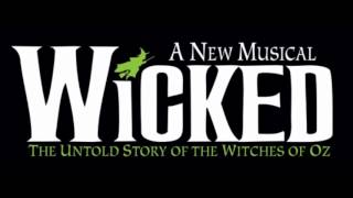 Wicked  For Good Male Version [upl. by Nelac]