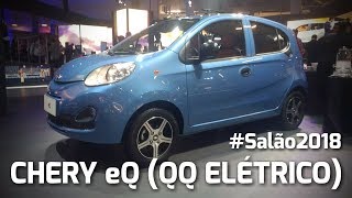 Chery eQ QQ Elétrico  Salão do Automóvel  Detalhes [upl. by Dulcia]