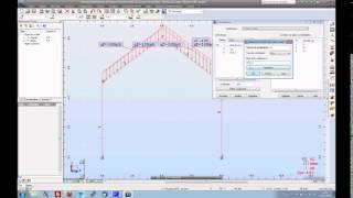 Modélisation dun Portique métallique 2D  Partie 2  Robot Structural Analysis [upl. by Anelim]