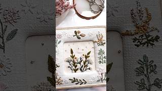 Embroidered flowers embroidery art [upl. by Sirromed]