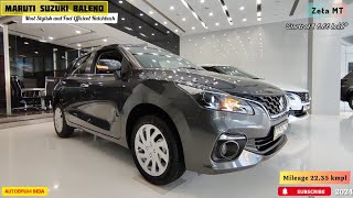 2024 All New Maruti Baleno 😍 Zeta MT Detailed Review  Features Performance and Prices💫 [upl. by Nur]