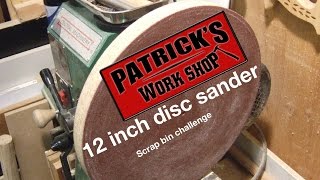 How to make A 12inch disc sander [upl. by Goldberg472]